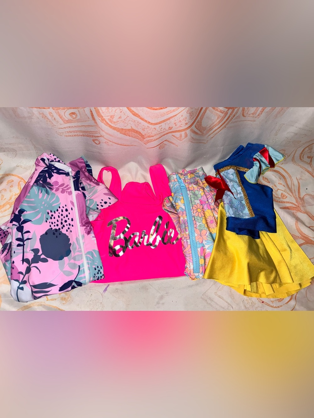 Toddler Girls Swim Suite Bundle